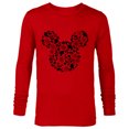 thumbnail image 1 of Disney Mickey Mouse Halloween Spooky Fun - Long Sleeve T-Shirt for Men - Customized-New Red, 1 of 5