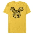 thumbnail image 1 of Disney Mickey Mouse Halloween Spooky Fun - Short Sleeve Blended T-Shirt for Adults - Customized-Yellow, 1 of 5