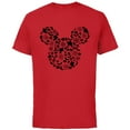 thumbnail image 1 of Disney Mickey Mouse Halloween Spooky Fun - Short Sleeve Cotton T-Shirt for Adults - Customized-Red, 1 of 5