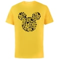 thumbnail image 1 of Disney Mickey Mouse Halloween Spooky Fun - Short Sleeve Cotton T-Shirt for Adults - Customized-Yellow, 1 of 5