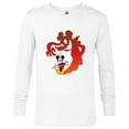 thumbnail image 1 of Disney Mickey Mouse Halloween Spooky Scary Shadows Vampire - Long Sleeve T-Shirt for Men - Customized-White, 1 of 5
