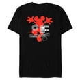 thumbnail image 1 of Disney Mickey Mouse Happiness is a State of Mind - Short Sleeve Blended T-Shirt for Adults - Customized-Black, 1 of 5