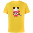 thumbnail image 1 of Disney Mickey Mouse Happy Christmas Hot Chocolate Cocoa Mug - Short Sleeve Cotton T-Shirt for Adults - Customized-Yellow, 1 of 5
