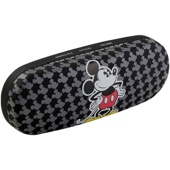 Disney Mickey Mouse Hard Shell Eyeglass Case Clamshell for Boys Girls Kids Small Frames
