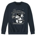thumbnail image 1 of Disney - Mickey Mouse - Hashtag Current Mood - Men's Crew Neck Fleece Pullover, 1 of 5