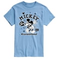 thumbnail image 1 of Disney - Mickey Mouse - Hashtag Current Mood - Men's Short Sleeve Graphic T-Shirt, 1 of 1