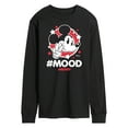 thumbnail image 1 of Disney - Mickey Mouse - Hashtag Mood - Men's Long Sleeve T-Shirt, 1 of 5