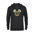 thumbnail image 1 of Disney Mickey Mouse Head Christmas Holiday Tie-Dye Retro - Pullover Hoodie for Adults - Customized-Black, 1 of 5