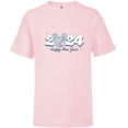 thumbnail image 1 of Disney Mickey Mouse Head Disco Ball Happy New Year 2024 - Short Sleeve T-Shirt for Kids - Customized-Soft Pink, 1 of 5