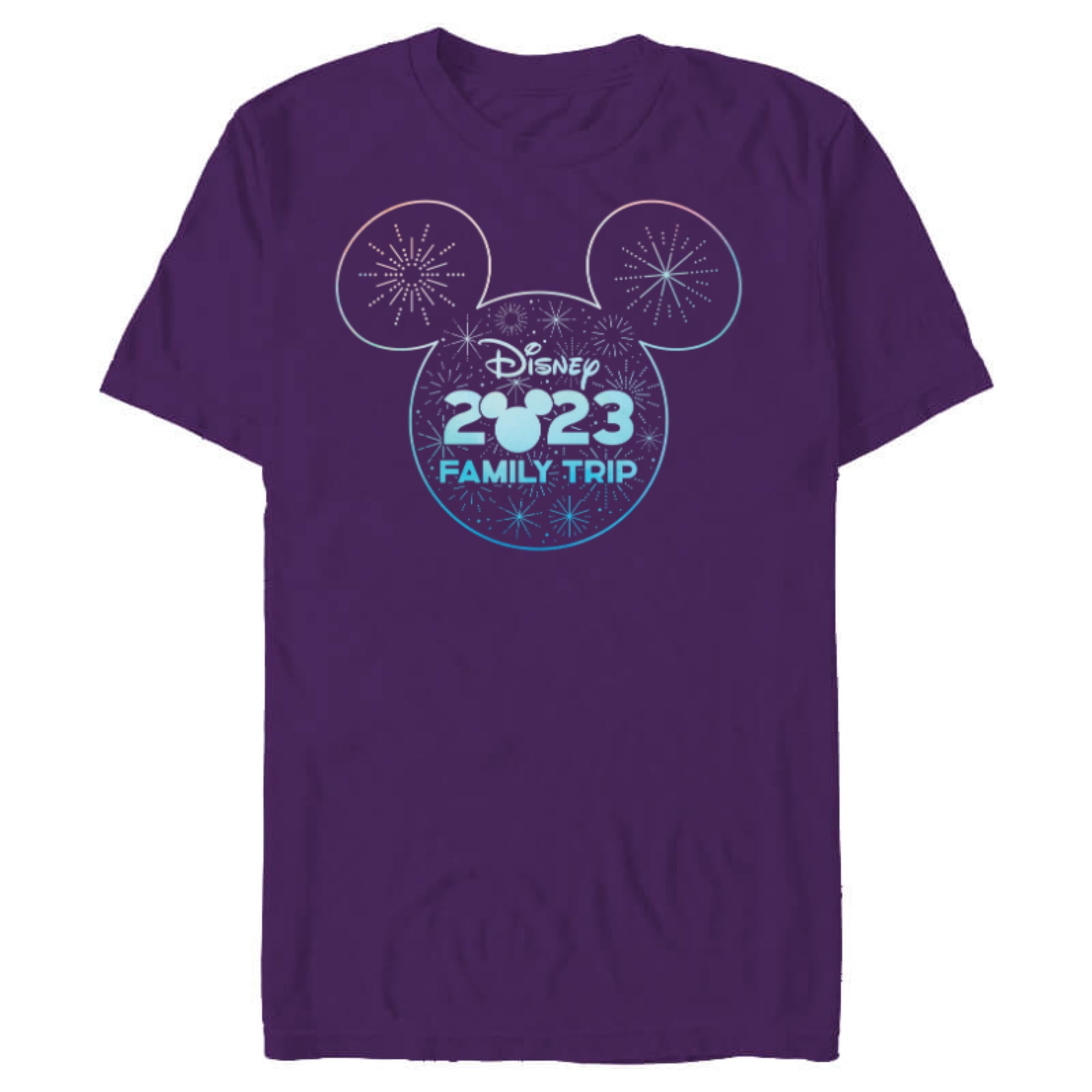 Disney Mickey Mouse Head Icon 2023 Family Trip Vacation - Short Sleeve ...