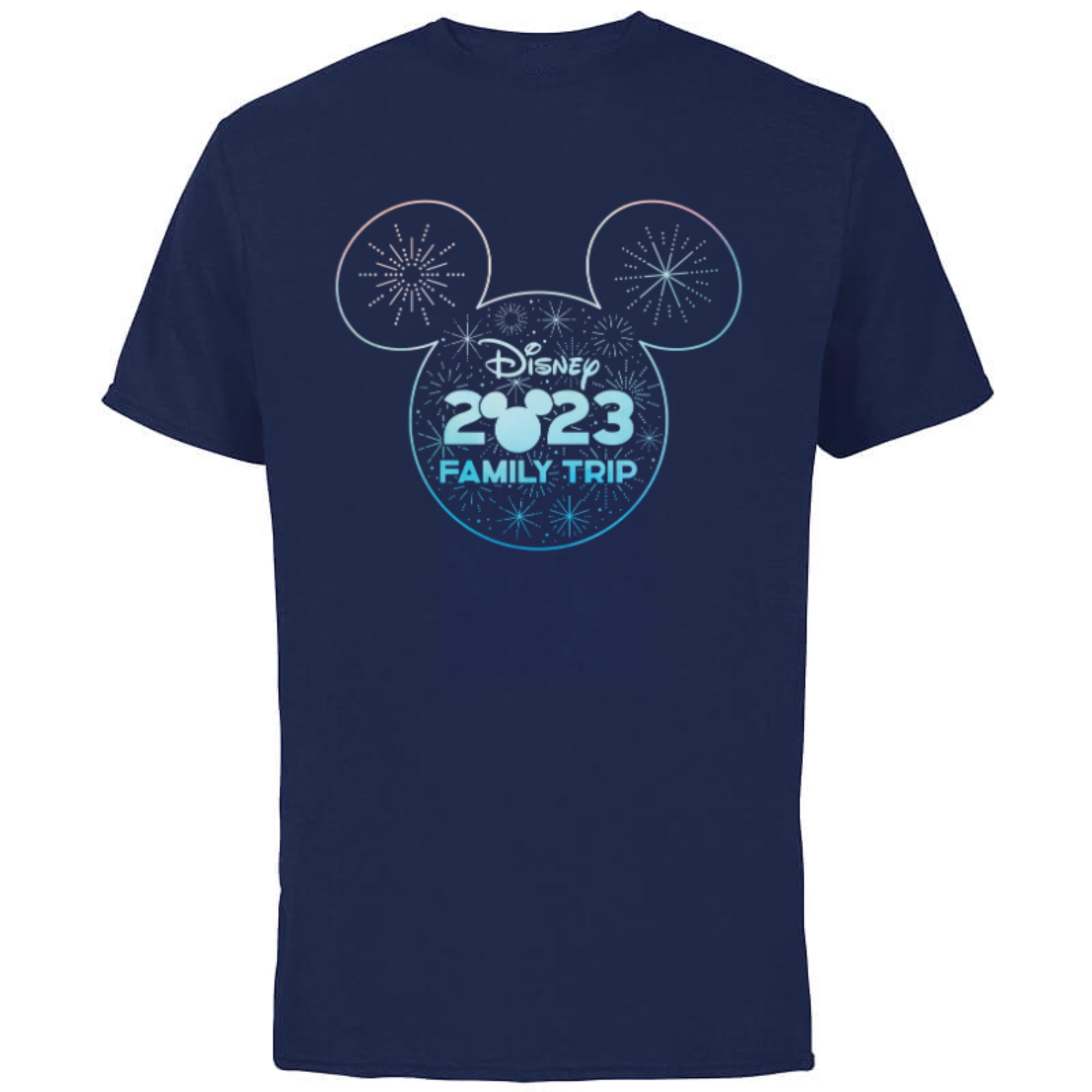 Disney Mickey Mouse Head Icon 2023 Family Trip Vacation - Short Sleeve ...