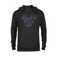 thumbnail image 1 of Disney Mickey Mouse Head Icon Americana 4th of July Treats- Pullover Hoodie for Adults - Customized-Black, 1 of 5