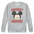 thumbnail image 1 of Disney - Mickey Mouse Head - Men's Crew Neck Fleece Pullover, 1 of 4