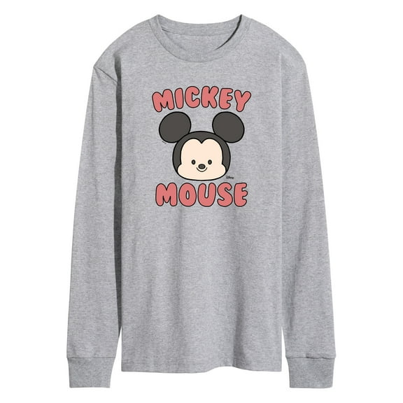 Disney - Mickey Mouse Head - Men's Long Sleeve T-Shirt