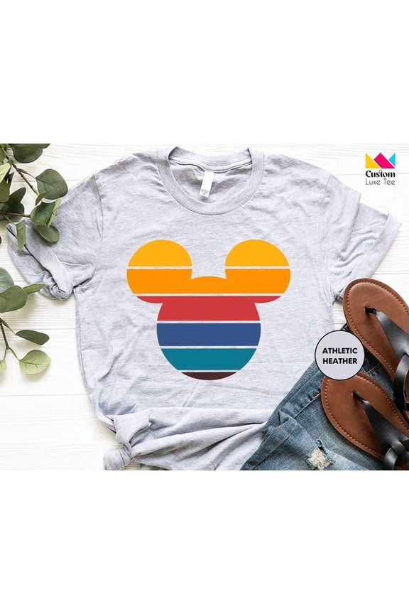 Disney Mickey Mouse Head Shirt, Mickey Mouse Tee, Mickey Head, Disney Trip, Disneyland, Disney World, Disneyworld Shirt, Disneyland Trip Tee