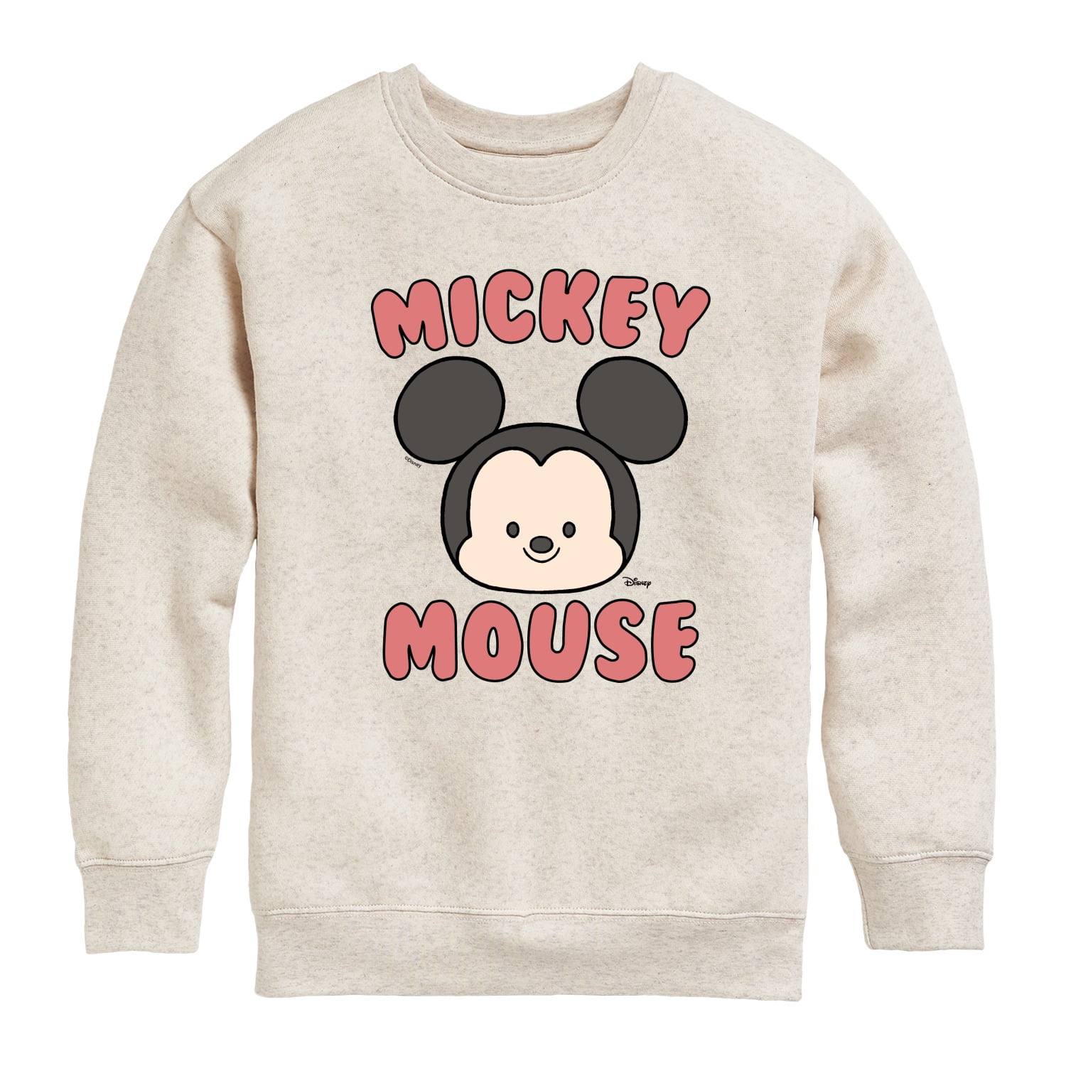 Babyhug Full Sleeves Sweatshirt Mickey Mouse Print - Red