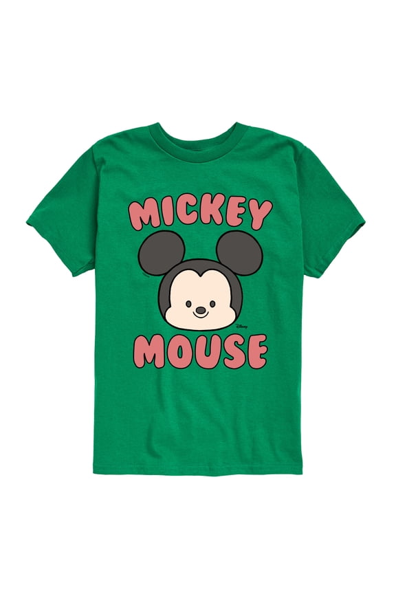 - Mickey Mouse Head - Toddler & Youth Short Sleeve Graphic T-Shirt