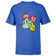 thumbnail image 1 of Disney Mickey Mouse Head and Hand Retro Pop Art - Short Sleeve T-Shirt for Kids - Customized-Royal, 1 of 5