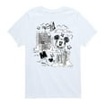 thumbnail image 1 of Disney - Mickey Mouse - Head in the Clouds - Overlooking the City - Youth Short Sleeve Graphic T-Shirt, 1 of 5