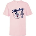 thumbnail image 1 of Disney Mickey Mouse Here Comes the Fun Retro Vintage - Short Sleeve T-Shirt for Kids - Customized-Soft Pink, 1 of 5