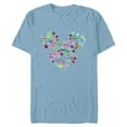 thumbnail image 1 of Disney Mickey Mouse Holiday Celebration - Short Sleeve Blended T-Shirt for Adults - Customized-Ocean Blue, 1 of 5