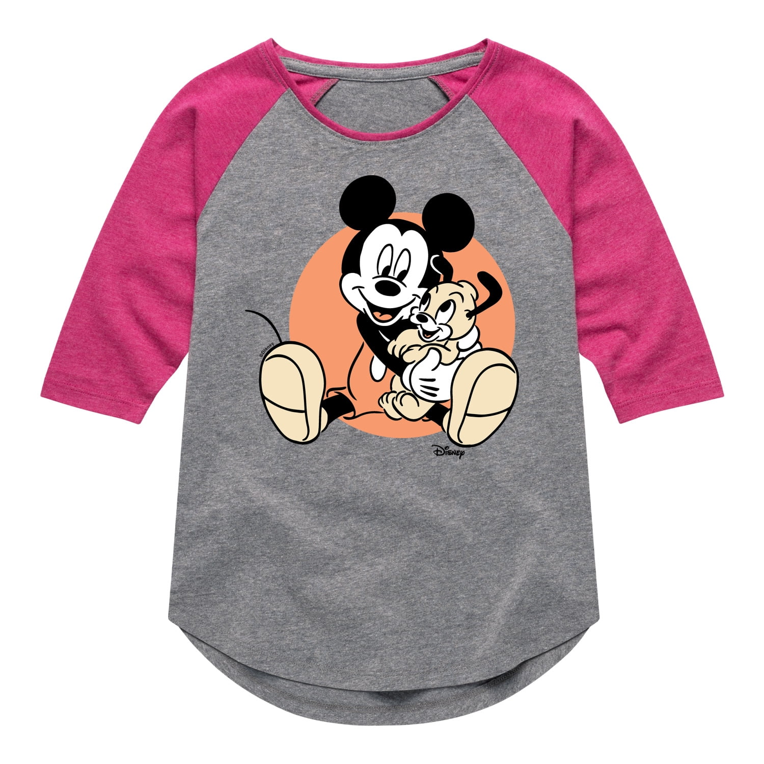 Babyhug Full Sleeves T-Shirt Mickey Mouse Print - Blue
