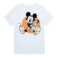 thumbnail image 1 of Disney - Mickey Mouse Hugs His Puppy - Youth Short Sleeve Graphic T-Shirt, 1 of 5