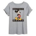thumbnail image 1 of Disney - Mickey Mouse - I'm Here - Juniors Ideal Flowy Muscle T-Shirt, 1 of 5