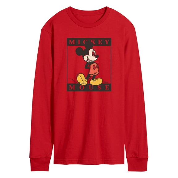 Disney - Mickey Mouse - I'm Here - Men's Long Sleeve T-Shirt