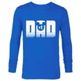 thumbnail image 1 of Disney Mickey Mouse Icon #1 Dad - Long Sleeve T-Shirt for Men - Customized-Navy, 1 of 5