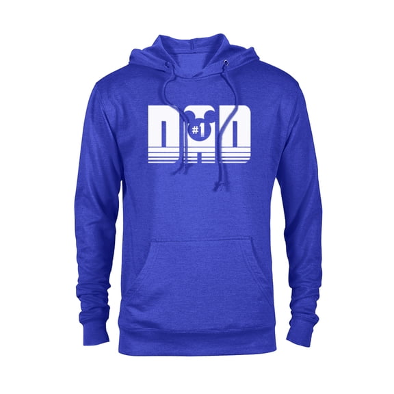 Disney Mickey Mouse Icon #1 Dad - Pullover Hoodie for Adults - Customized-Royal