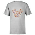 thumbnail image 1 of Disney Mickey Mouse Icon Candy and Pumpkins Halloween - Short Sleeve T-Shirt for Kids - Customized-Athletic Heather, 1 of 5