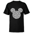 thumbnail image 1 of Disney Mickey Mouse Icon Filled with Hearts - Short Sleeve T-Shirt for Kids - Customized-Black, 1 of 5