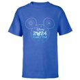 thumbnail image 1 of Disney Mickey Mouse Icon Fireworks Vacation Family Trip 2024 - Short Sleeve T-Shirt for Kids - Customized-Royal, 1 of 5
