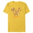 thumbnail image 1 of Disney Mickey Mouse Icon Halloween Brother - Short Sleeve Blended T-Shirt for Adults - Customized-Yellow, 1 of 5