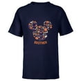 thumbnail image 1 of Disney Mickey Mouse Icon Halloween Brother - Short Sleeve T-Shirt for Kids - Customized-Navy, 1 of 4