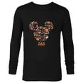 thumbnail image 1 of Disney Mickey Mouse Icon Halloween Dad - Long Sleeve T-Shirt for Men - Customized-Black, 1 of 5