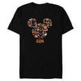 thumbnail image 1 of Disney Mickey Mouse Icon Halloween Son - Short Sleeve Blended T-Shirt for Adults - Customized-Black Snow Heather, 1 of 5