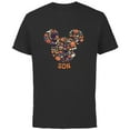 thumbnail image 1 of Disney Mickey Mouse Icon Halloween Son - Short Sleeve Cotton T-Shirt for Adults - Customized-Black, 1 of 5