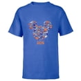 thumbnail image 1 of Disney Mickey Mouse Icon Halloween Son - Short Sleeve T-Shirt for Kids - Customized-Royal, 1 of 5