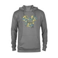 thumbnail image 1 of Disney Mickey Mouse Icon Hanukkah Chanukah Dreidel Menorah - Pullover Hoodie for Adults – Customized-Graphite Heather, 1 of 5