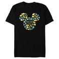 thumbnail image 1 of Disney Mickey Mouse Icon Hanukkah Chanukah Dreidel Menorah - Short Sleeve Blended T-Shirt for Adults – Customized-Black, 1 of 5