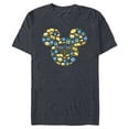 thumbnail image 1 of Disney Mickey Mouse Icon Hanukkah Chanukah Dreidel Menorah - Short Sleeve Blended T-Shirt for Adults – Customized-Navy Heather, 1 of 5