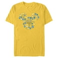 thumbnail image 1 of Disney Mickey Mouse Icon Hanukkah Chanukah Dreidel Menorah - Short Sleeve Blended T-Shirt for Adults – Customized-Yellow, 1 of 5