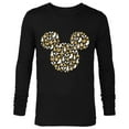 thumbnail image 1 of Disney Mickey Mouse Icon Holiday Cheer - Long Sleeve T-Shirt for Men - Customized-Black, 1 of 5