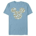 thumbnail image 1 of Disney Mickey Mouse Icon Holiday Cheer - Short Sleeve Blended T-Shirt for Adults - Customized-Ocean Blue, 1 of 5