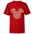 thumbnail image 1 of Disney Mickey Mouse Icon Holiday Cheer - Short Sleeve T-Shirt for Kids - Customized-Red, 1 of 5