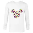 thumbnail image 1 of Disney Mickey Mouse Icon Kwanzaa - Long Sleeve T-Shirt for Men – Customized-White, 1 of 5