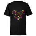 thumbnail image 1 of Disney Mickey Mouse Icon Kwanzaa - Short Sleeve T-Shirt for Kids – Customized-Black, 1 of 5