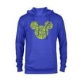 thumbnail image 1 of Disney Mickey Mouse Icon Lucky Shamrock St. Patrick’s Day - Pullover Hoodie for Adults - Customized-Royal Heather, 1 of 5